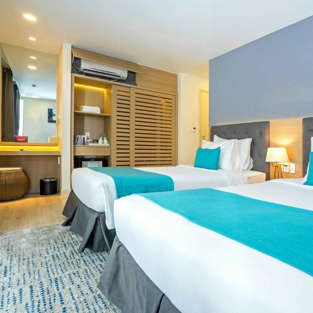 Khach San - Resort Oceanami - ลองไห่ ภายนอก รูปภาพ